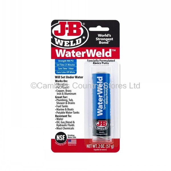 JB Weld Water Weld Adhesive 2 oz / 57g Cambers Country Store