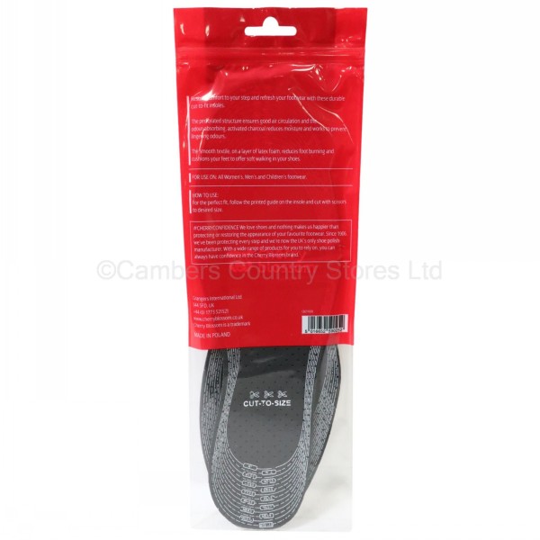 Cherry Blossom Insoles Odour Control Cambers Country Store