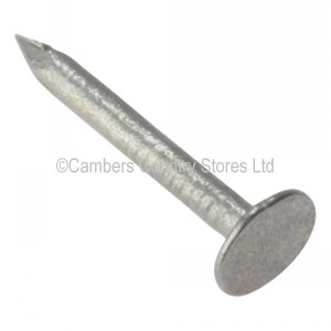 50mm Galvanised Clout Nails 0.5kg 