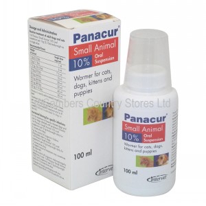 Panacur Liquid For Cats Dogs 100ml Cambers Country Store