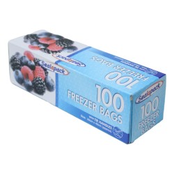 Sealapack Freezer Bags With Tie Handles 100 Pack