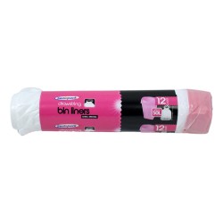 Sealapack Bin Liners With Drawstring 50L 12 Pack