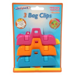 Sealapack Food Bag Clips 3 Pack