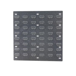 Louvre Wall Panel Size 1 438mm(H) x 457mm(W)