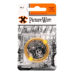 Brass Picture Wire No.2 Length 3m