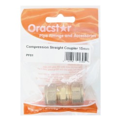 Oracstar Compression Straight Connector 15 x 15mm