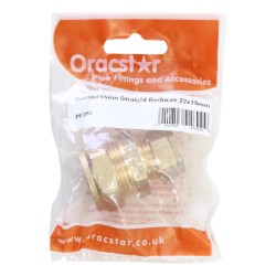 Oracstar Compression Straight Reducer 22mm x 15mm