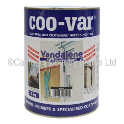 Coo-Var Vandalene Anti-Climb Paint Black 4kg
