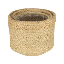 Natural Jute Baskets Round Set Of 3