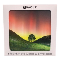 Abacus Cards 6 Pack Sycamore Gap Near Crag Lough