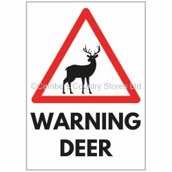 Agsigns Country Sign Warning Deer