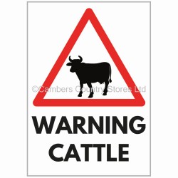 Agsigns Country Sign Warning Cattle
