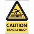 Agsigns Country Sign Caution Fragile Roof