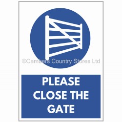 Agsigns Country Sign Please Close The Gate