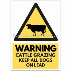 Agsigns Country Sign Cattle Grazing Keep Dogs