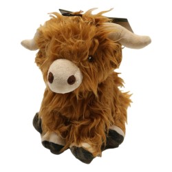 Ancol Dog Toy Fergus The Highland Cow