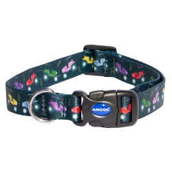 Ancol Patterned Dog Collar Tractors