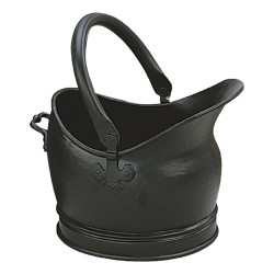 Manor Coal Bucket Cambridge Helmet Black
