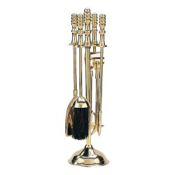 Manor Fireplace Companion Set Picador Brass