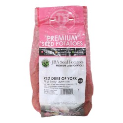 JBA Premium Seed Potatoes Red Duke Of York Early 2kg