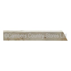 Sawn Timber Post Back Weathered 6 x 6" x 3"