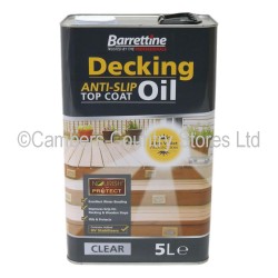 Barrettine Decking Oil Anti-Slip Clear 5 Litre