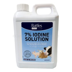 Battles Iodine Solution 7  2 Litre