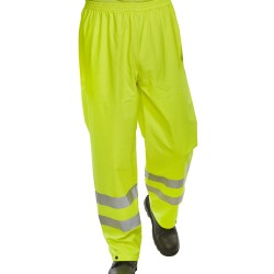 B Seen Hi-Vis Lightweight Waterproof Suit