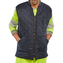 B Seen High Visibility Gilet Waistcoat