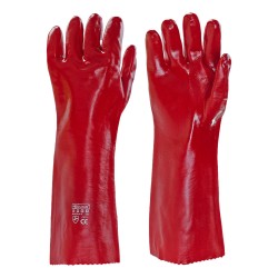 PVC Gauntlet Gloves 18"