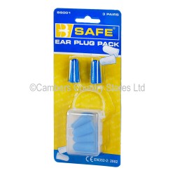 B Safe Ear Plugs 3 Pack