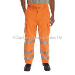 B Seen Hi-Vis Polycotton Trousers