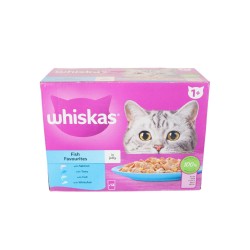 Whiskas 1+ Pouch Fish Favourites In Jelly 85g