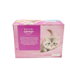Whiskas Kitten Pouch Fish Favourites In Jelly 12 x 85g