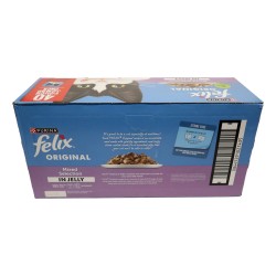 Felix Adult Pouch In Jelly Mixed 85g 40 Pack