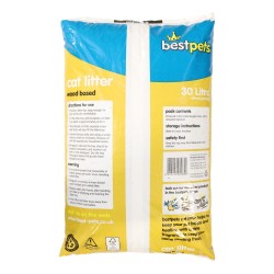 Best Pets Wood Pellet Cat Litter 30 Litres