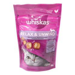 Whiskas Treats Relax & Unwind Chicken 45g