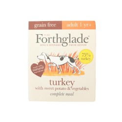 Forthglade Complete Adult Turkey & Veg Grain Free 395g