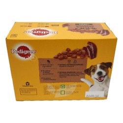 Pedigree Adult Pouches Beef & Liver In Gravy 12 x 100g
