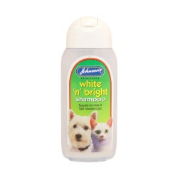 Johnsons Dog Shampoo White N Bright 200ml