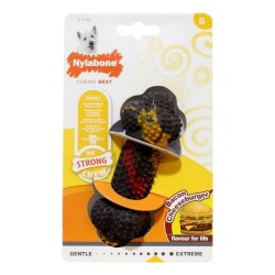 Nylabone Strong Dog Chew Cheeseburger Bone Small