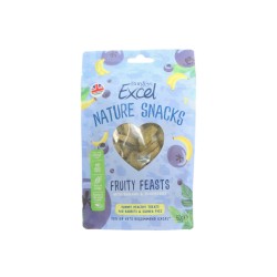 Burgess Excel Nature Snacks Fruity Feasts 60g
