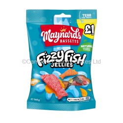 Maynards Fizzy Fish 160g