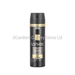 Lynx Body Spray Gold Wood & Dark Vanilla 200ml