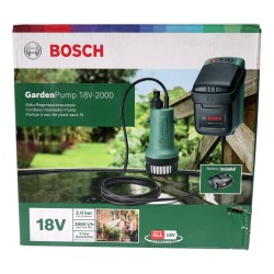 Bosch Cordless Garden Pump Kit 18v