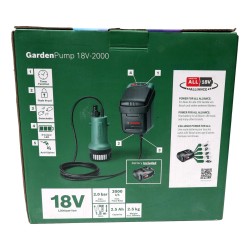 Bosch Cordless Garden Pump Kit 18v