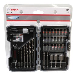 Bosch Impact Driver Drill & Screwdriver Bit Set 35pc