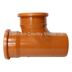 Underground Drainage B5101 Double Socket Branch 87.5 De