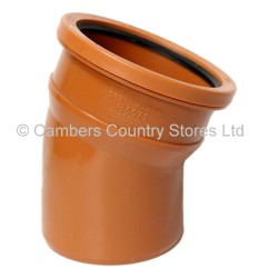 Underground Drainage B5071 Single Socket Bend 22.5 Deg