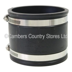 Flexible Coupler 112 - 112mm PVC to PVC